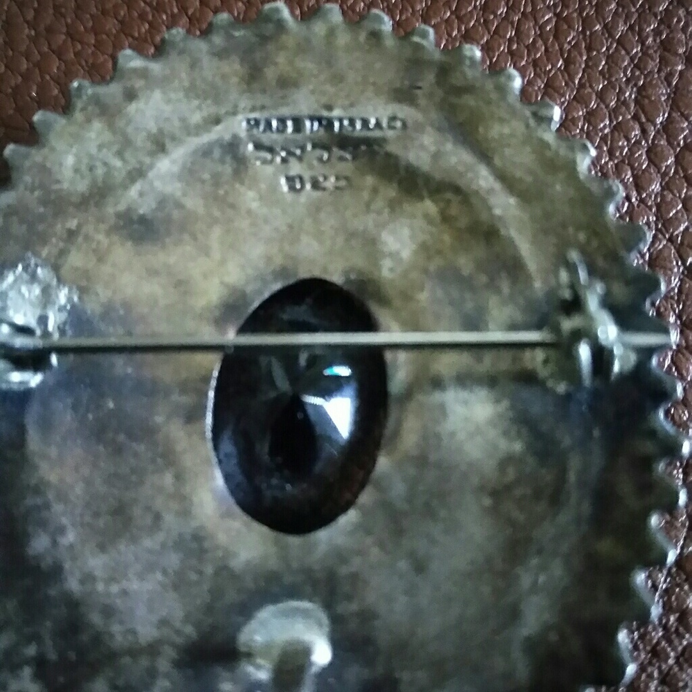 19th century silver broach - Picture 2 of 2